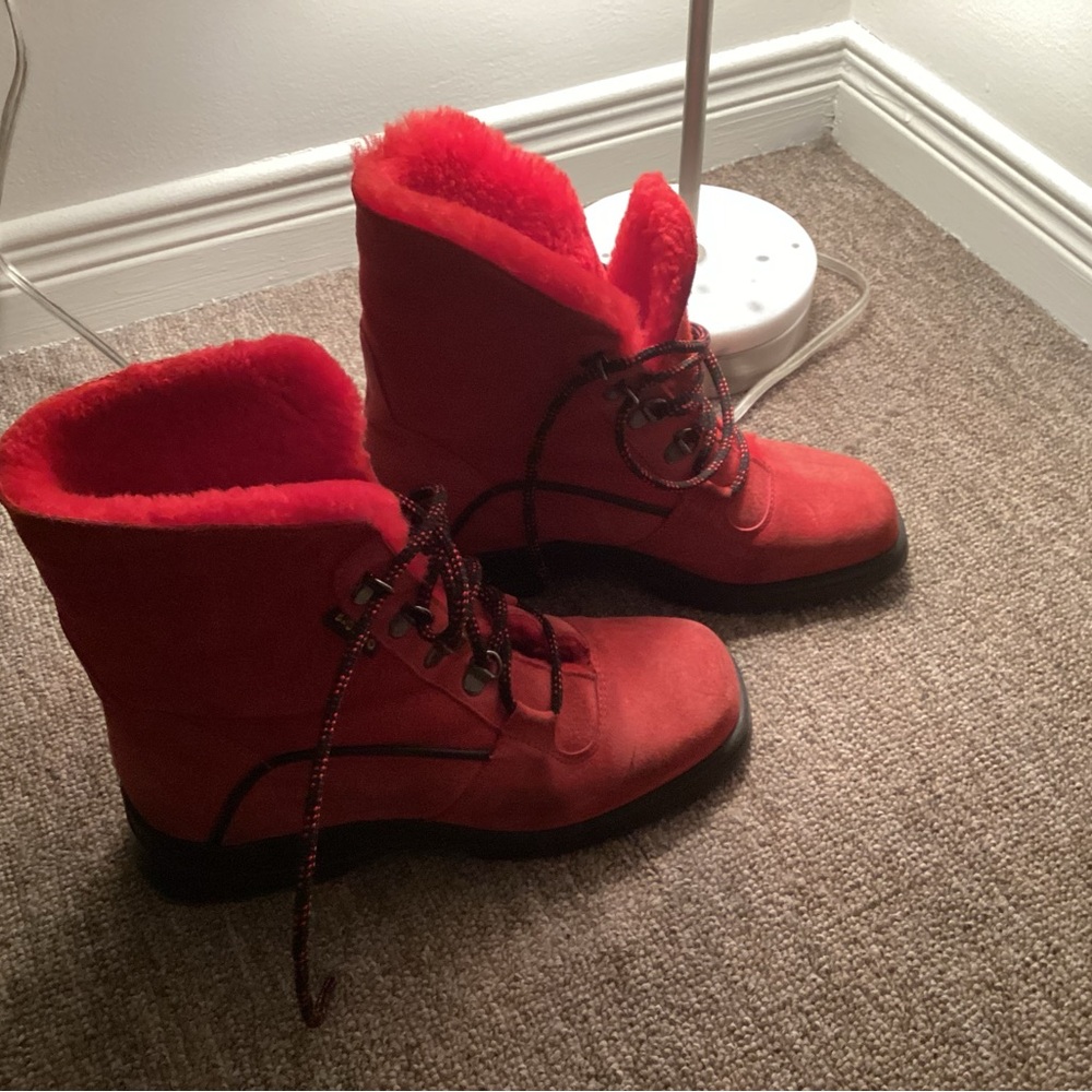 Blondo Red Winter Boots for Women